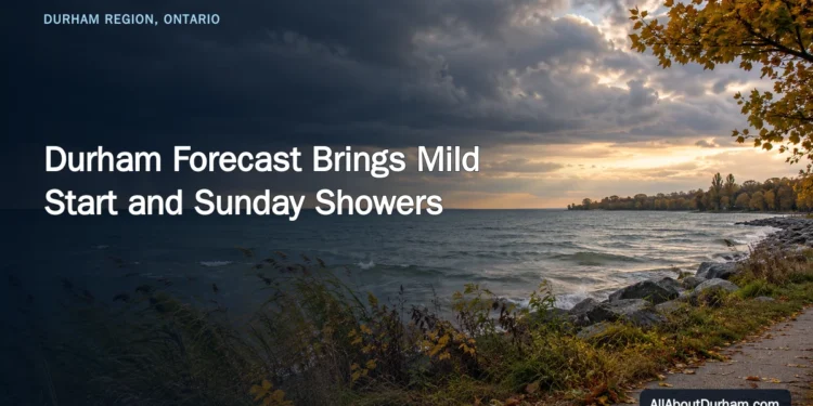 Durham Forecast Brings Mild Start and Sunday Showers — AllAboutDurham.com featured image