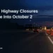 Durham Highway Closures Continue Into October 2 — AllAboutDurham.com featured image
