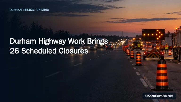 Durham Highway Work Brings 26 Scheduled Closures — AllAboutDurham.com featured image