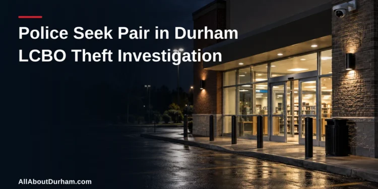 Police Seek Pair in Durham LCBO Theft Investigation — AllAboutDurham.com featured image