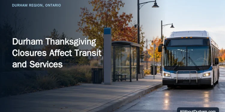 Durham Thanksgiving Closures Affect Transit and Services — AllAboutDurham.com featured image