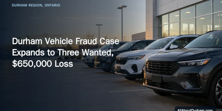 Durham Vehicle Fraud Case Expands to Three Wanted, $650,000 Loss Durham Vehicle Fraud Case Expands to Three Wanted, $650,000 Loss — AllAboutDurham.com featured image