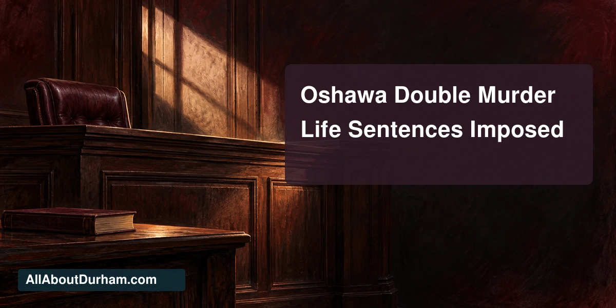 Conceptual charcoal-and-oil illustration of an empty imaginary courtroom bench and closed book; not the actual courtroom, accused or victims.
