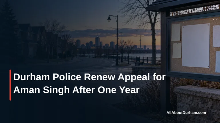 Durham Police Renew Appeal for Aman Singh After One Year — AllAboutDurham.com featured image