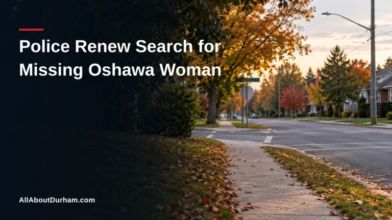Police Renew Search for Missing Oshawa Woman — AllAboutDurham.com featured image