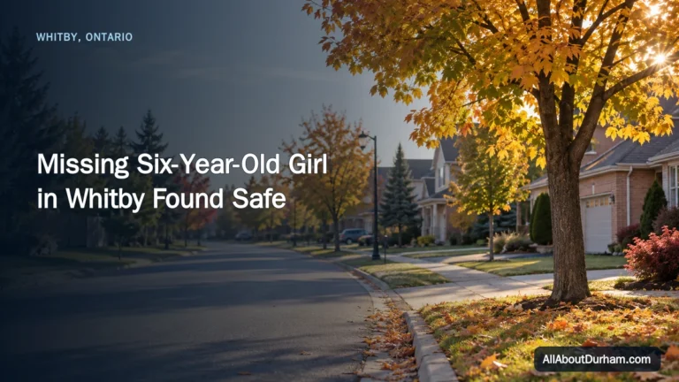Missing Six-Year-Old Girl in Whitby Found Safe — AllAboutDurham.com featured image