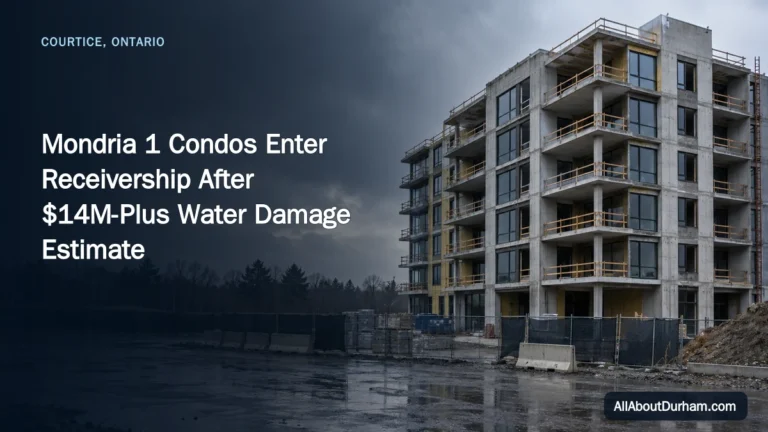 Mondria 1 Condos Enter Receivership After $14M-Plus Water Damage Estimate — AllAboutDurham.com featured image