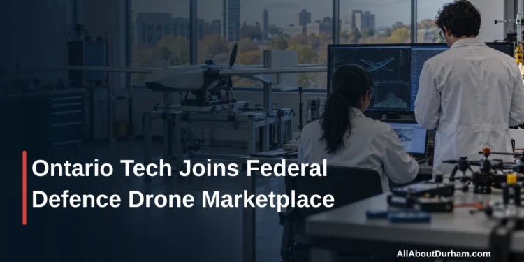 Ontario Tech Joins Federal Defence Drone Marketplace — AllAboutDurham.com featured image