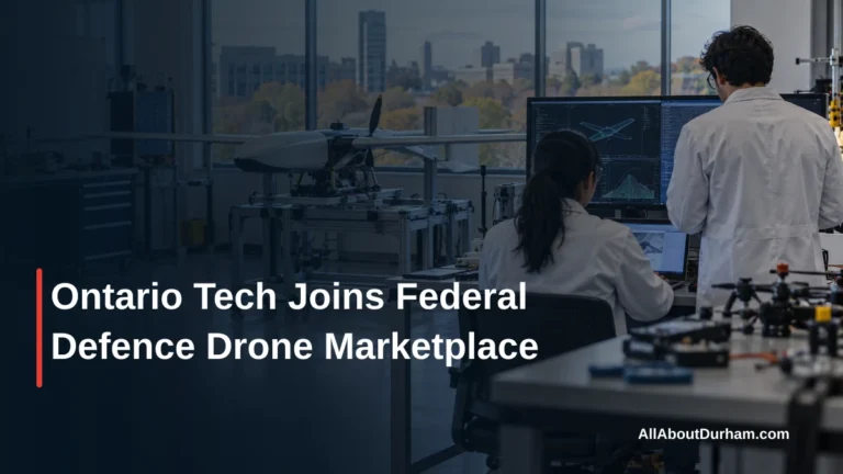 Ontario Tech Joins Federal Defence Drone Marketplace — AllAboutDurham.com featured image