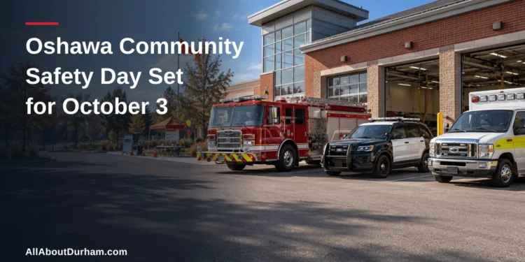 Oshawa Community Safety Day Set for October 3 — AllAboutDurham.com featured image
