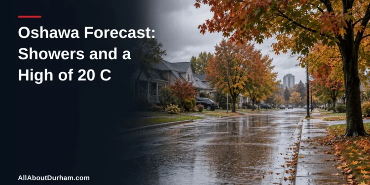 Oshawa Forecast Calls for Showers and High of 20 C — AllAboutDurham.com featured image