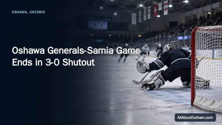 Oshawa Generals-Sarnia Game Ends in 3-0 Shutout — AllAboutDurham.com featured image