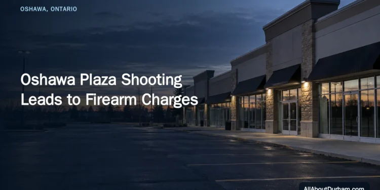 Oshawa Plaza Shooting Leads to Firearm Charges — AllAboutDurham.com featured image