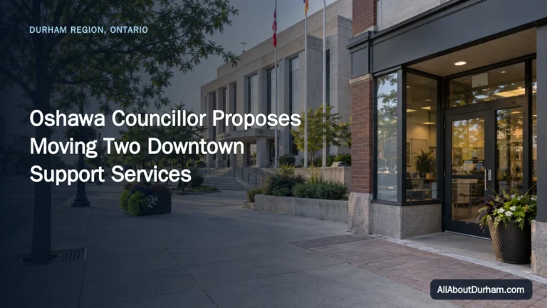 Oshawa Councillor Proposes Moving Two Downtown Support Services — AllAboutDurham.com featured image