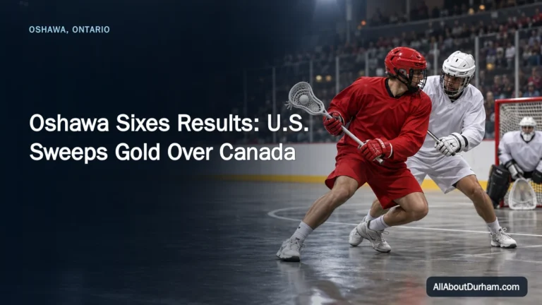 Oshawa Sixes Results: U.S. Sweeps Gold Over Canada — AllAboutDurham.com featured image