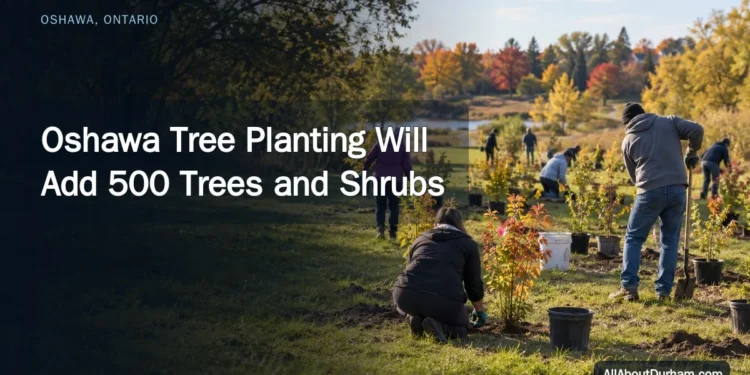 Oshawa Tree Planting Will Add 500 Trees and Shrubs Oshawa Tree Planting Will Add 500 Trees and Shrubs — AllAboutDurham.com featured image
