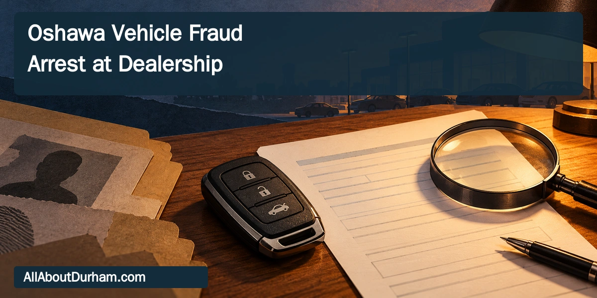 Conceptual editorial illustration of an unbranded vehicle key and blank finance paperwork; not actual evidence.