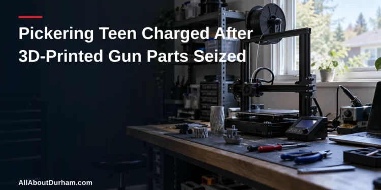 Pickering Teen Charged After 3D-Printed Gun Parts Seized — AllAboutDurham.com featured image