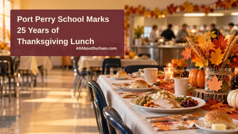 Port Perry School Marks 25 Years of Thanksgiving Lunch — AllAboutDurham.com featured image