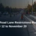 Ritson Road Lane Restrictions Run October 12 to November 20 — AllAboutDurham.com featured image
