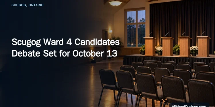 Scugog Ward 4 Candidates Debate Set for October 13 — AllAboutDurham.com featured image
