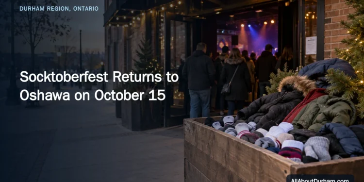 Socktoberfest Returns to Oshawa on October 15 — AllAboutDurham.com featured image