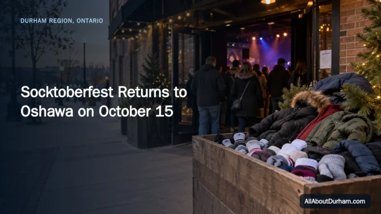 Socktoberfest Returns to Oshawa on October 15 — AllAboutDurham.com featured image