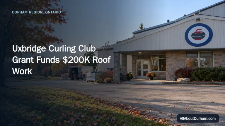 Uxbridge Curling Club Grant Funds $200K Roof Work — AllAboutDurham.com featured image