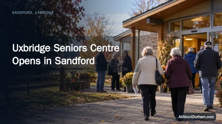 Uxbridge Seniors Centre Opens in Sandford — AllAboutDurham.com featured image