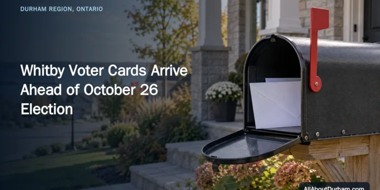 Whitby Voter Cards Arrive Ahead of October 26 Election — AllAboutDurham.com featured image