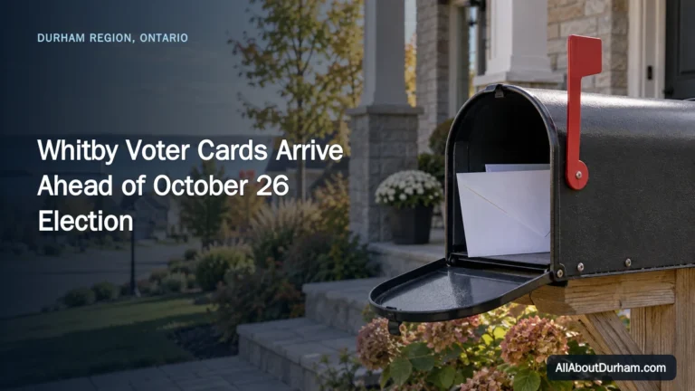 Whitby Voter Cards Arrive Ahead of October 26 Election — AllAboutDurham.com featured image